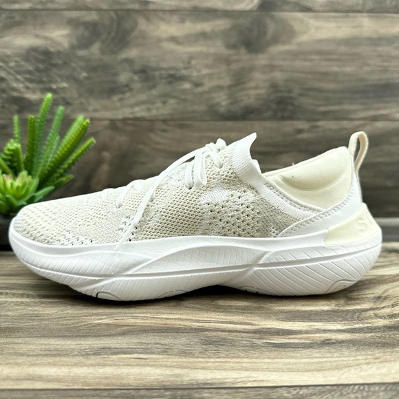 NIB Sorel Explorer 8.5 39.5 Blitz Stride Lace Sneakers White Chalk - Picture 5 of 10